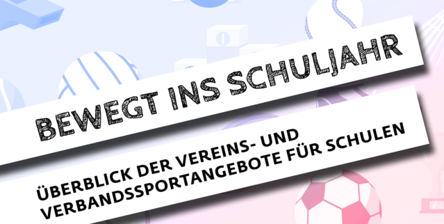 Bewegt ins Schuljahr - Broschüre laden